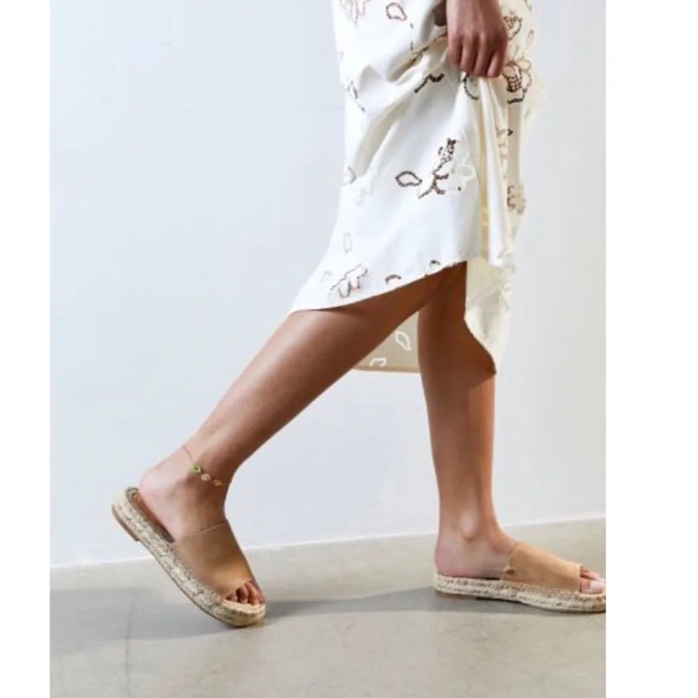 UO Suede Espadrille Sandals